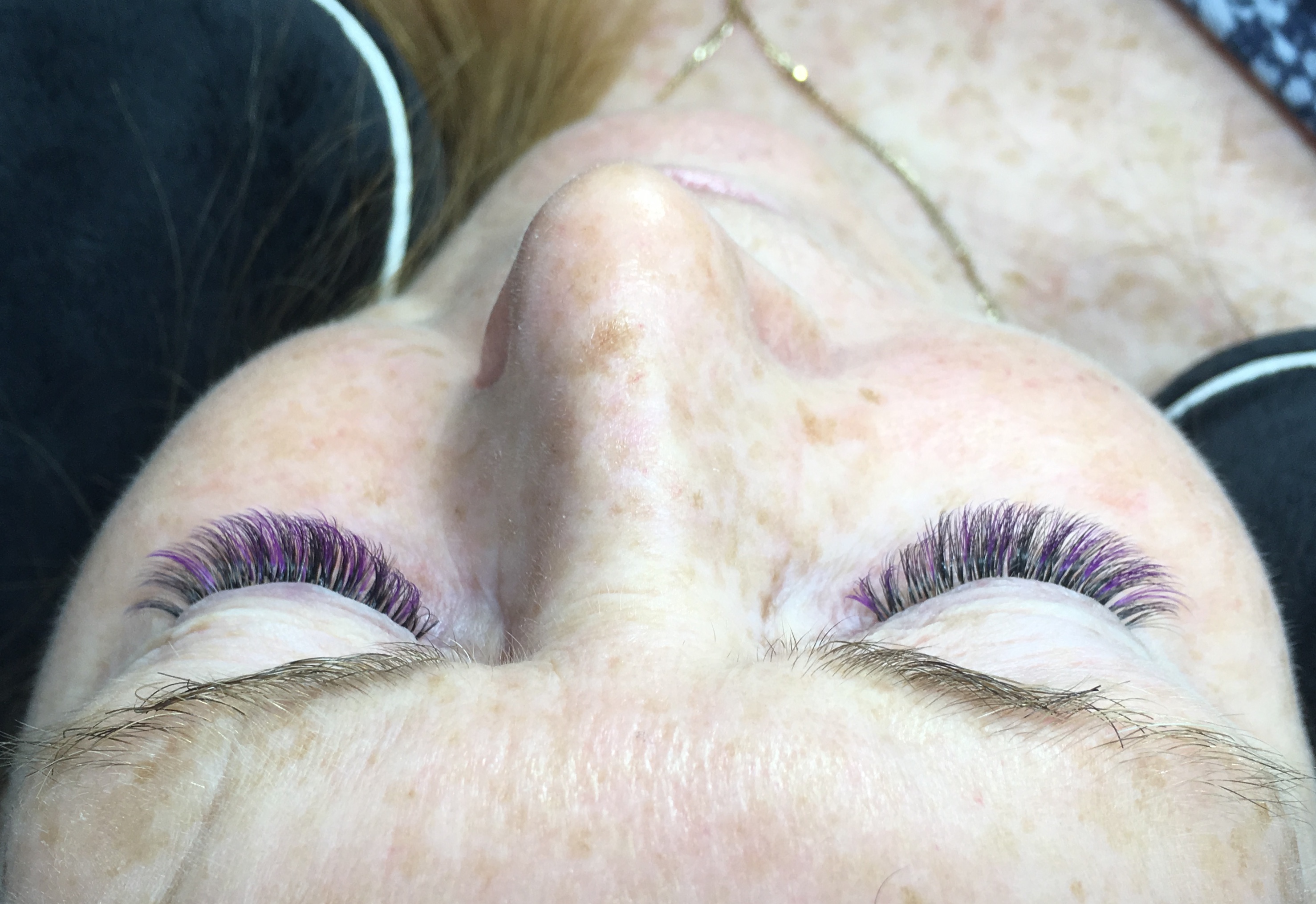 Coloured Lashes